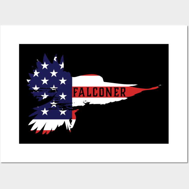 American Falconer Wall Art by maxcode